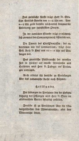 Heilkunde