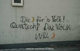 Die Banane für's Volk!