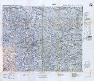 Reichskarte: Großblatt 78 Guben-Crossen (Oder)-Sommerffeld