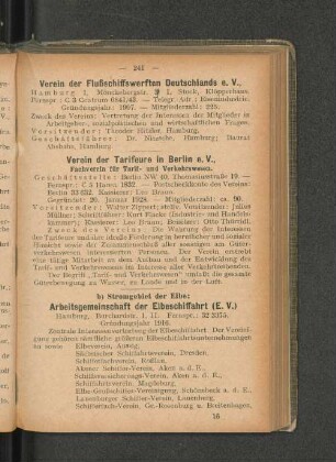 Arbeitsgemeinschaft der Elbeschiffahrt (E. V.)