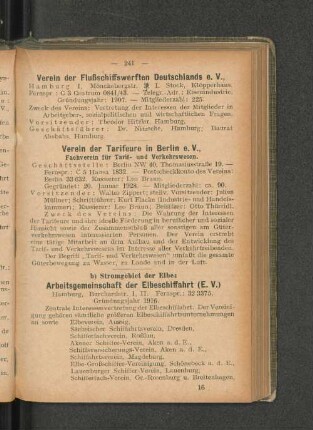 Arbeitsgemeinschaft der Elbeschiffahrt (E. V.)