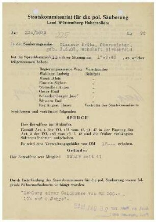 Glauner, Fritz