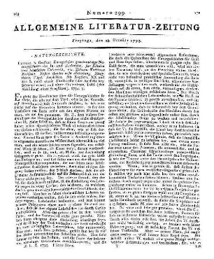 Bechstein, Johann Matthäus: Kurzgefaßte gemeinnützige Naturgeschichte des In- und Auslandes für Schulen und häuslichen Unterricht. - Leipzig : Crusius, 1792