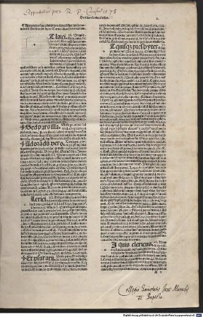 Lectura siue Apparatus domini Hostiensis super quinq[ue] libris Decretaliu[m], 2