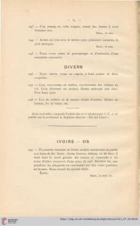Divers (Nr. 246 - 248)
