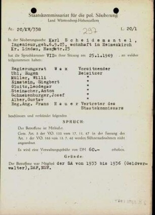Scheidemantel, Karl