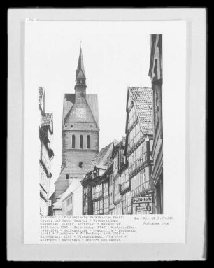 Evangelische Marktkirche & Sankt Jacobi und Georgii — Kirchturm Kirchturm