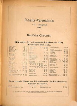 Radfahr-Humor. 8,[1]. 1894/95