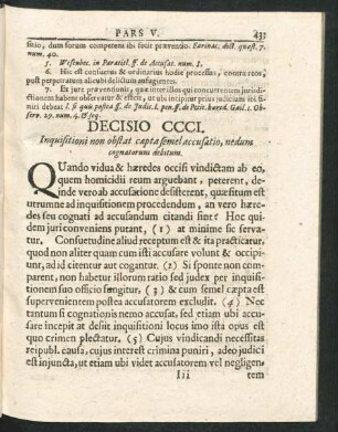 Decisio CCCI. - Decisio CCCC.