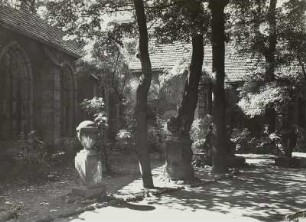 Blick in den "Grünen Friedhof"