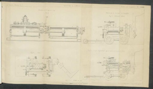 Pl. XXVIII. Machine a couper la houille