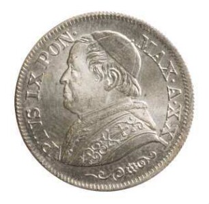 Münze, 10 Soldi, 1866