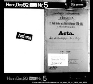 Abstellung des Mißbrauchs der Rekurse von den Reichsgerichten an die Reichsversammlung (Recursus ad Comitia)