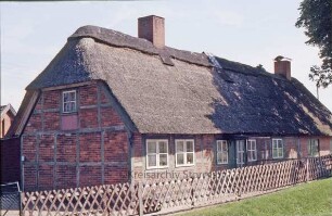 Fachwerkhaus mit Reetdach