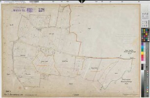 Laer (Laer), Flurbereinigung Laer, Bl.4 Zuteilungskarte Flur 7