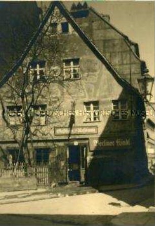 Das Gasthaus "Zum Nußbaum" in Berlin