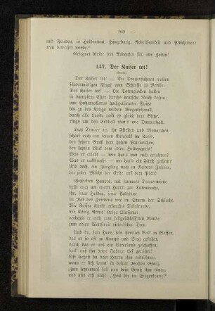 147. Der Kaiser tot!