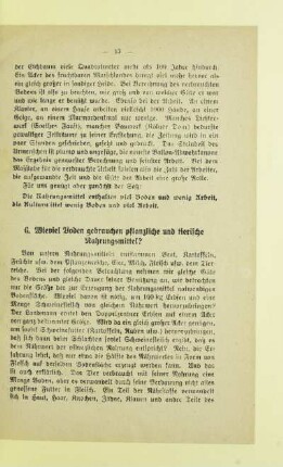 6. Wieviel Boden gebrauchen pflanzliche und tierische Nahrungsmittel?