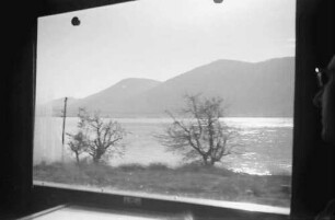 Orsova: Bahnstrecke am Eisernen Tor, aus dem Fenster