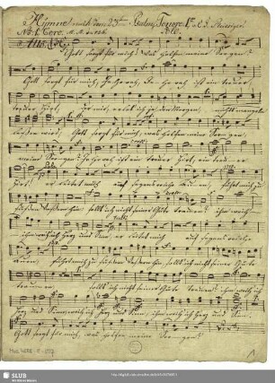 [Solo and coro:] Tenore 1.mo Solo