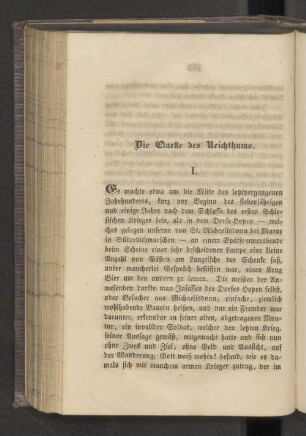 Die Quelle des Reichthums.