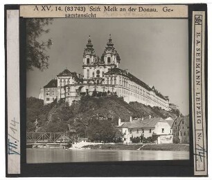 Melk, Stift Melk : Gesamtansicht