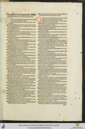 Registrum tertie partis historialis domini Antonini