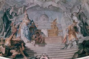 Triumph der Fides-Ecclesia über Synagoge und Heidentum