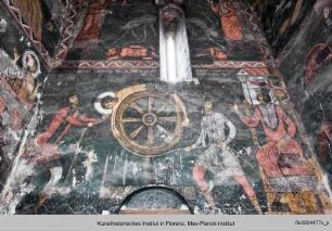 Die Ausmalung der Nakipari-Kirche : Westwand