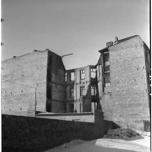 Negativ: Ruine, Bundesallee 123, 1955