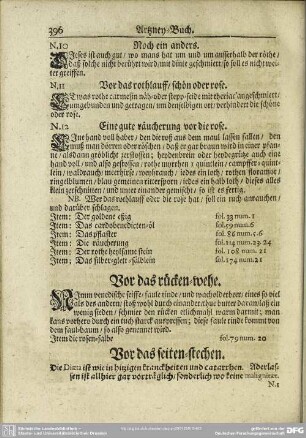 Vor das rücken-wehe