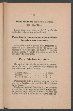 Para impedir que se duerma un marido