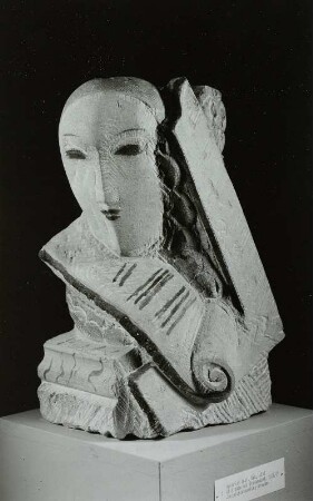 Stilleben mit Frauenkopf