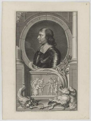 Bildnis des Oliver Cromwell