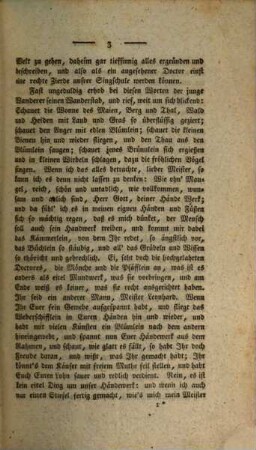 Hans Sachs, 1. Abtheilung. Die Wanderschaft