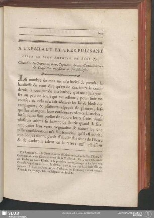 A Tres-Haut Et Tres-Puissant