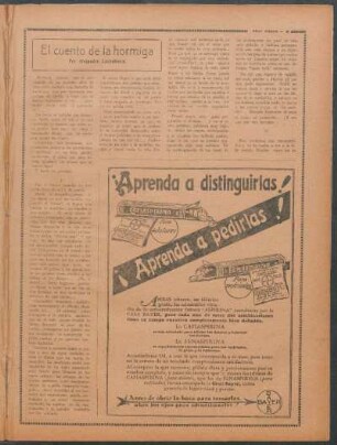 El cuento de la hormiga