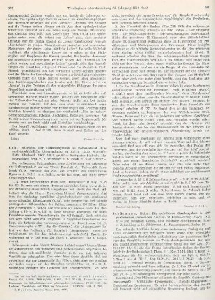 667-668 [Rezension] Kehl, Nikolaus, Der Christushymnus im Kolosserbrief