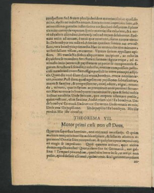 Theorema VII.