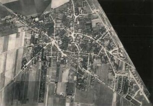 Luftbild Liebertwolkwitz : Luftbild-Senkrechtaufnahme von Liebertwolkwitz (heute Stadtteil von Leipzig)