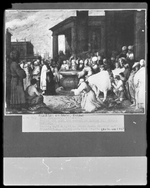 Paulus und Barnabas werden in Lystra als Götter verehrt