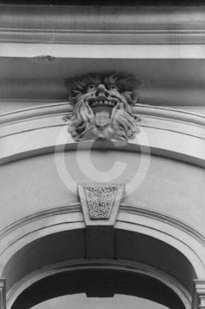 Maskaron am Schloss Sagan
