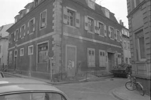 Bestrebungen zu Sanierung und Erhalt des vom Zerfall bedrohten Hauses Jägerstraße 1 in Durlach