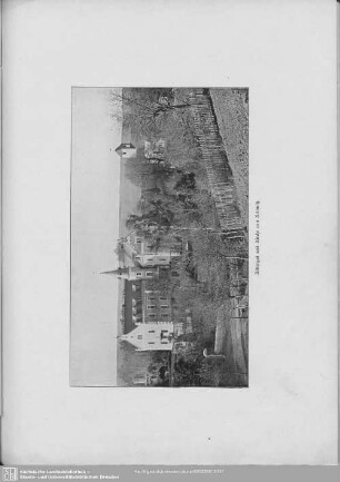 Rittergut und Kirche von Rittmitz