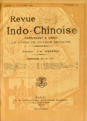 Lundi 12 Octobre 1903. Numéro 260