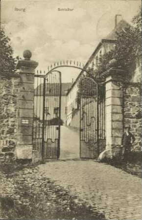 Iburg - Schloßtor.