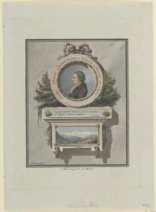 Bildnis des Michel. Gabriel Pacard