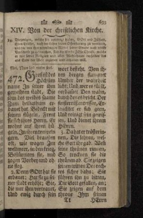 XIV. Von der christlichen Kirche.