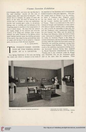 26.1905 =Nr. 101: The twenty-third exhibition of the Vienna Secession