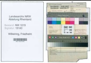 Entnazifizierung Friedhelm Wilkening , geb. 00.00.0000 (Ingenieur)